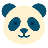 Motif panda